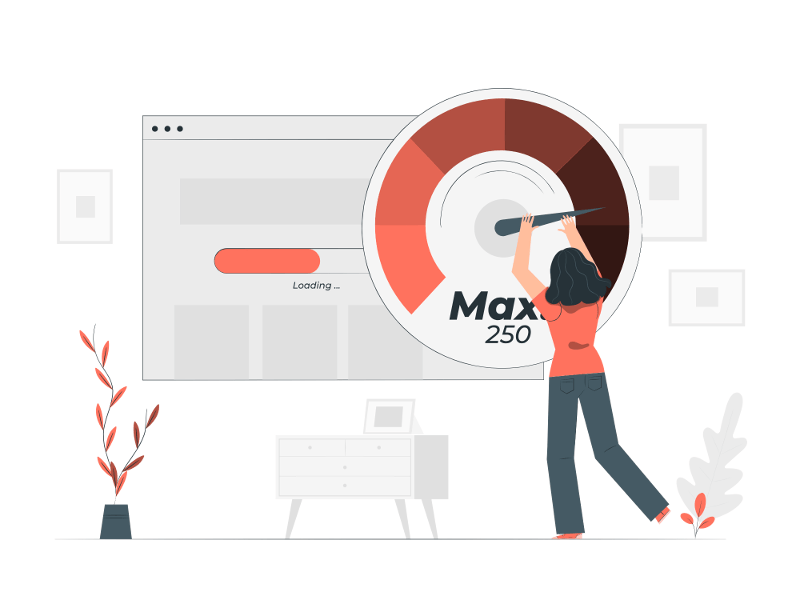 表示速度が速いイメージ