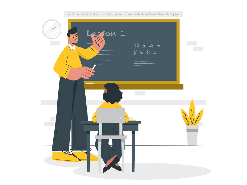 解説している風景