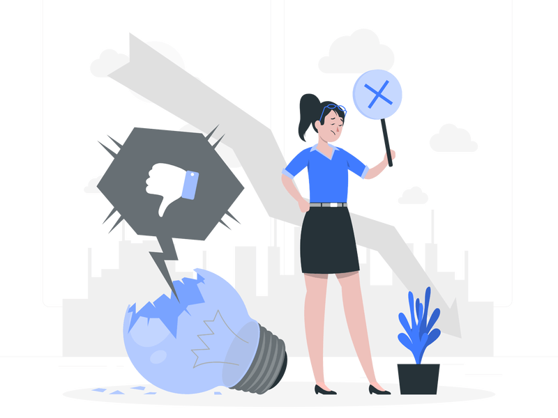 デメリットのイメージ