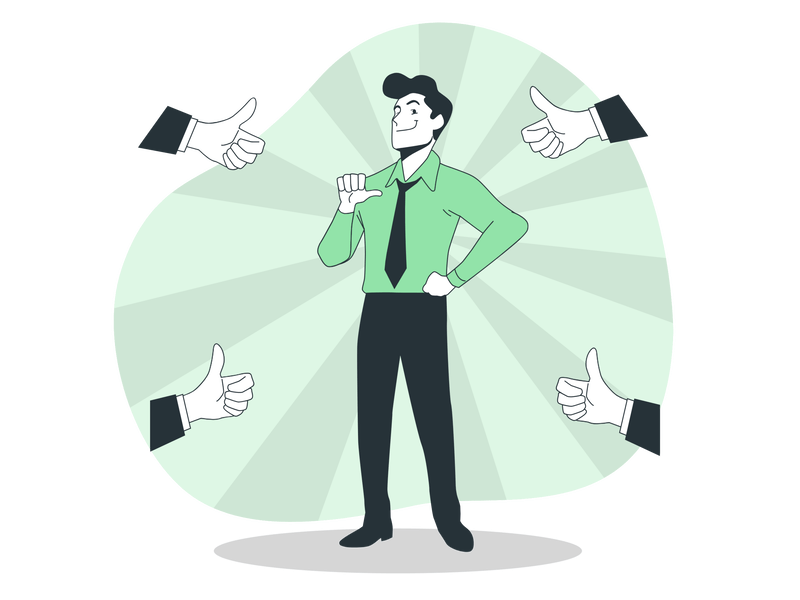 おすすめしている人のイメージ