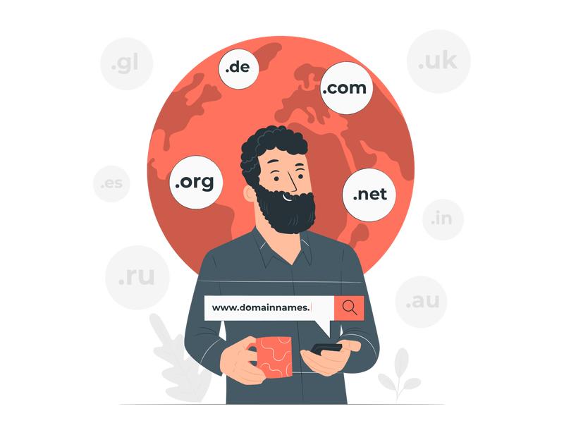 ドメインの選択肢のイメージ