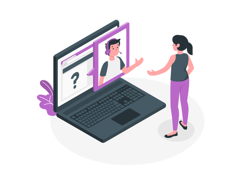 サポート体制を説明しているイメージ